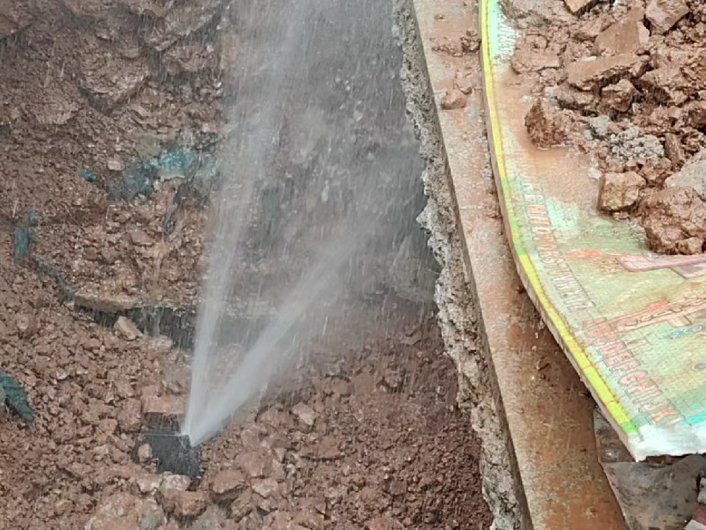 消防水管漏水检测定点开挖—大洼